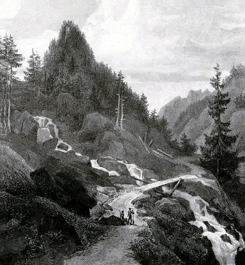 Sur la route de Brousset