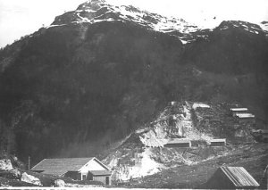 Avancement des travaux du barrage de Fabrges
