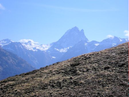 Vue du col de Besse, photo B Cauhapé