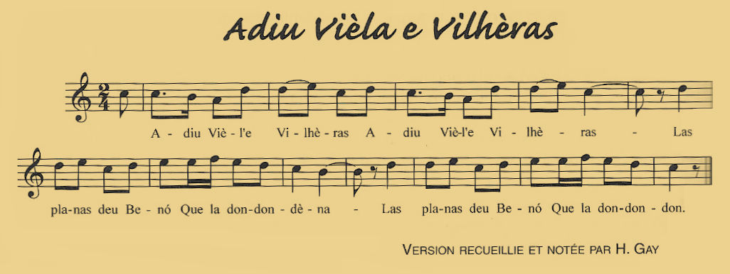 Adiu biele vilheres