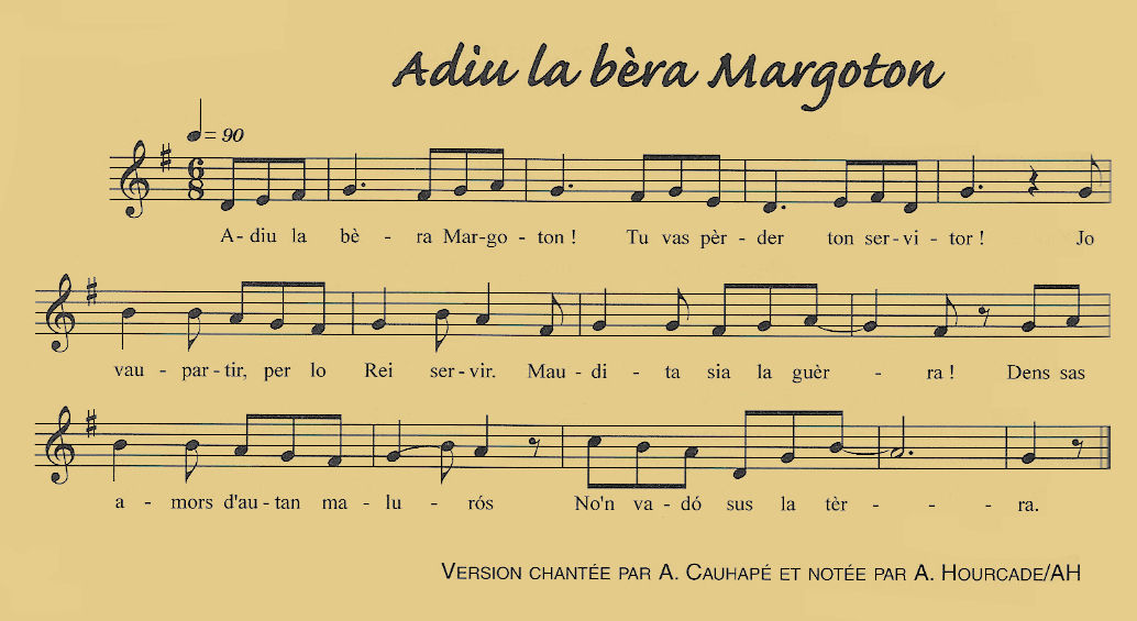 Adiu la bre Margautou