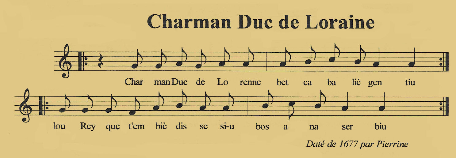 Charman Duc de Lorenne