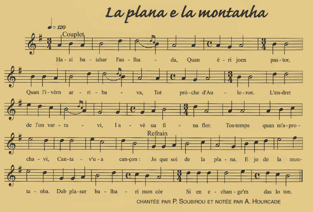La plane e la mountanhe