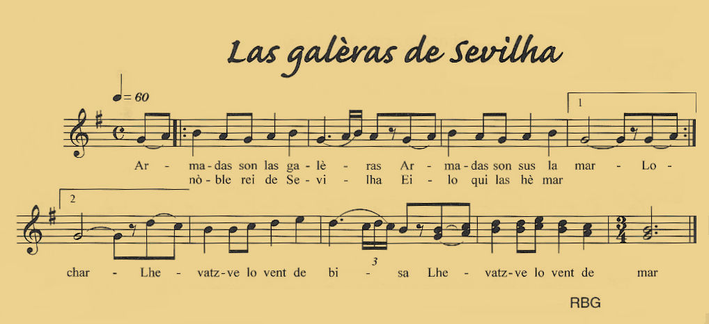 Las galeres de Sevilhe